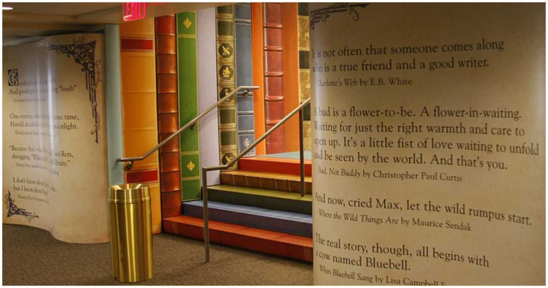 The second floor of the library for kids The second floor of the library for kids