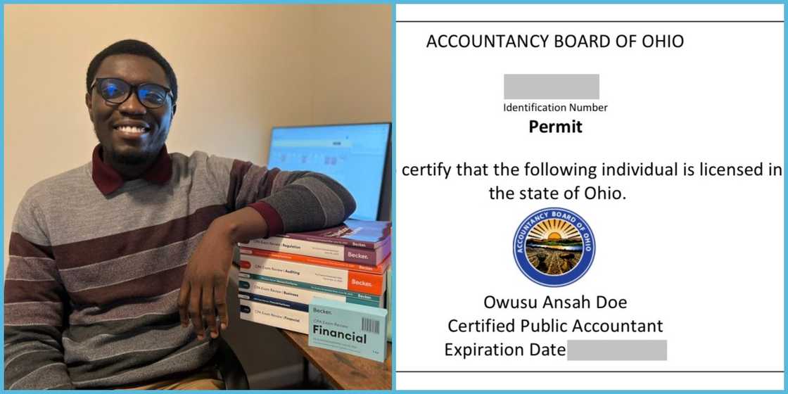Ghanaian Man Becomes Certified Public Accountant, Earns Master’s Degree All In 1 Year Ghanaian Man Becomes Certified Public Accountant, Earns Master’s Degree All In 1 Year