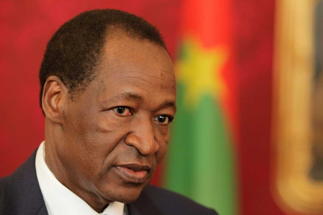 Former Burkina Faso president Blaise Compaore arrived in Ouagadougou from Ivory Coast, where he has been living Former Burkina Faso president Blaise Compaore arrived in Ouagadougou from Ivory Coast, where he has been living