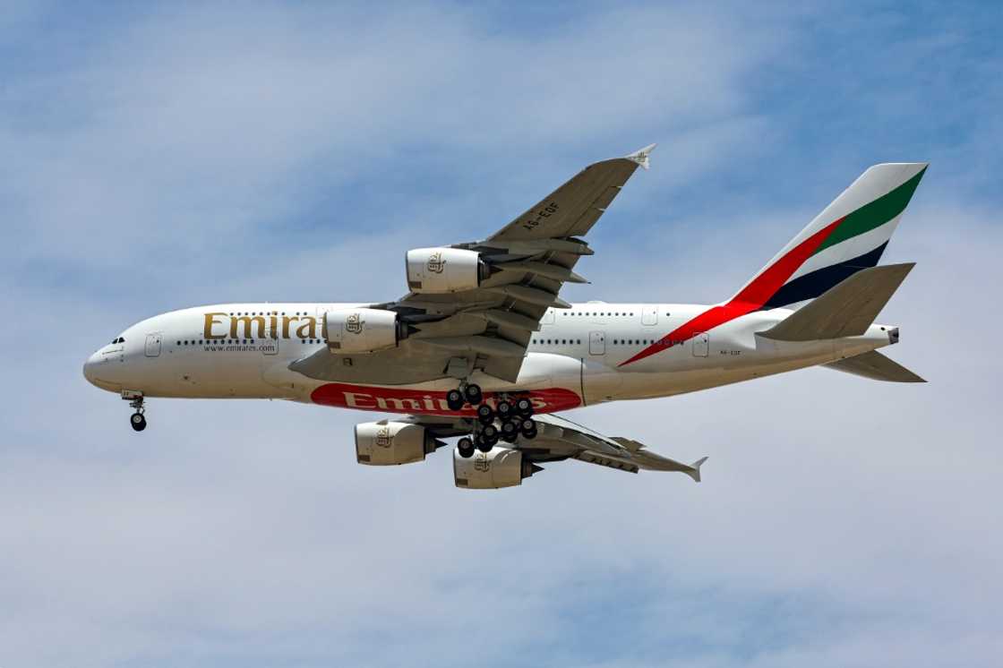The Emirates airline business alone banked $2.9 billion, another record, after returning a $1.1 billion loss in the previous financial year as passengers began to return to the skies The Emirates airline business alone banked $2.9 billion, another record, after returning a $1.1 billion loss in the previous financial year as passengers began to return to the skies