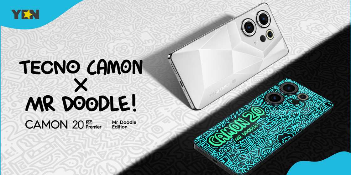 TECNO CAMON 20 Series Mr Doodle Edition