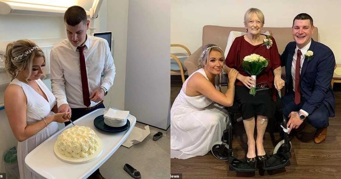 Woman whose mother is dying arranges wedding in 5 days, gets married in hospital Woman whose mother is dying arranges wedding in 5 days, gets married in hospital