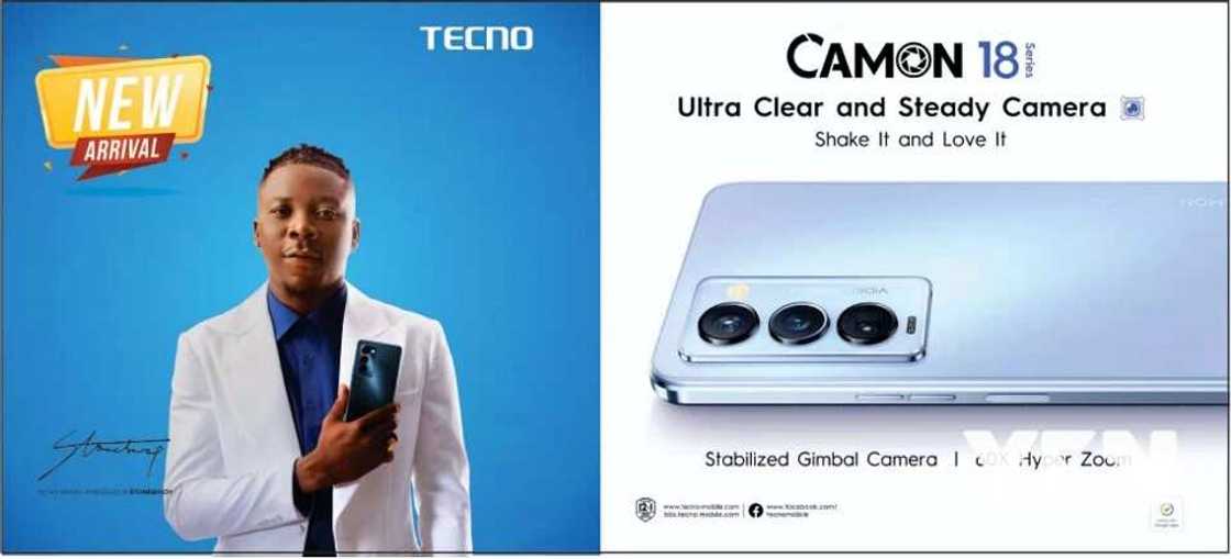 TECNO Mobile Launches Pre-Order Of The First Gimbal Camera Phone - CAMON 18 TECNO Mobile Launches Pre-Order Of The First Gimbal Camera Phone - CAMON 18