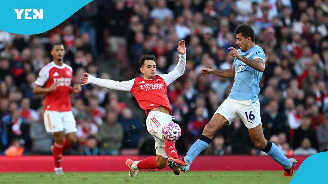 Martin Zubimendi, Rodri, Emirates, Arsenal fans, Thomas Partey, Arsenal draw with Man City, Villarreal, Southwark Crown Court, Premier League, Villarreal CF. Martin Zubimendi, Rodri, Emirates, Arsenal fans, Thomas Partey, Arsenal draw with Man City, Villarreal, Southwark Crown Court, Premier League, Villarreal CF.