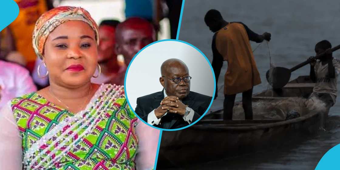 The Afram Plains North MP (L) suggested Akufo-Addo was interested in a possible probe Source: Facebook/@BettyKrosbiMensah The Afram Plains North MP (L) suggested Akufo-Addo was interested in a possible probe Source: Facebook/@BettyKrosbiMensah