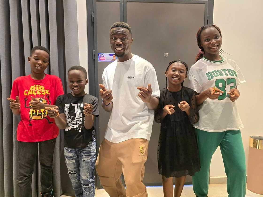 Kwaku Manu, Kwaku Manu's kids, Kwaku Manu's mansion, Accra, Kumawood actor, Social media Kwaku Manu, Kwaku Manu's kids, Kwaku Manu's mansion, Accra, Kumawood actor, Social media