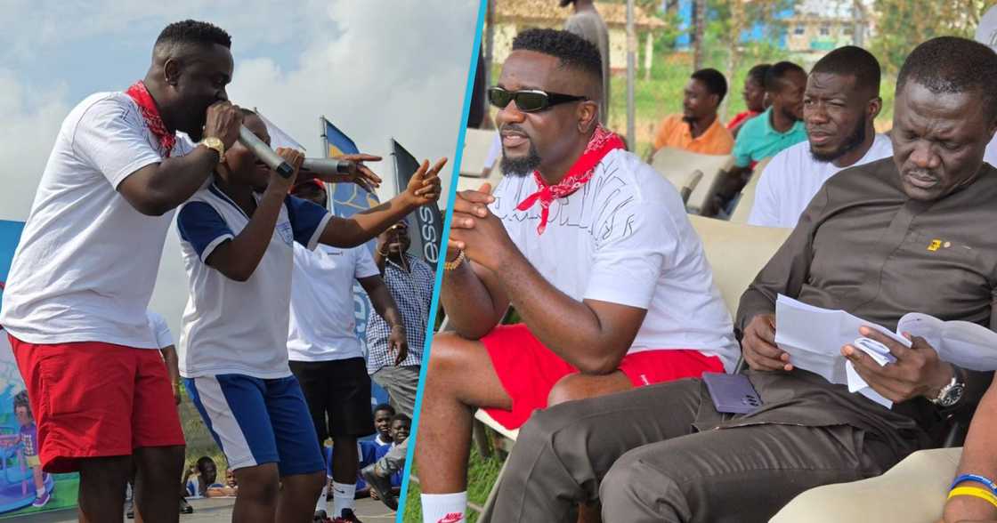 Sarkodie: Rapper's Foundation Hosts Brighter Day Celebration Event For School Kids in Tema Sarkodie: Rapper's Foundation Hosts Brighter Day Celebration Event For School Kids in Tema