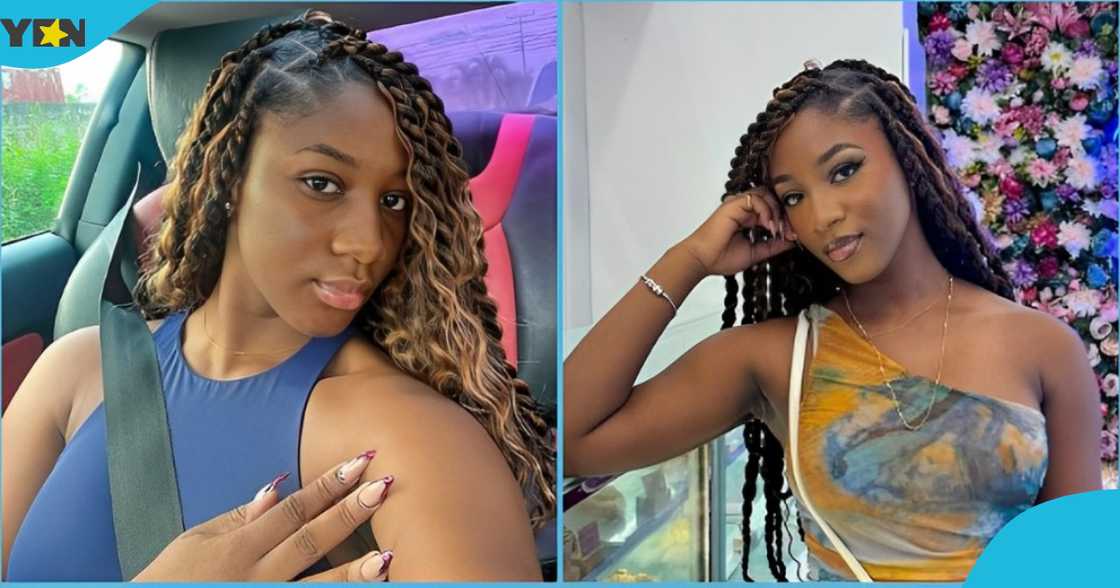 Gisela Ampnsah, the young lady calls her father for being irresponsible, TikTok Gisela Ampnsah, the young lady calls her father for being irresponsible, TikTok