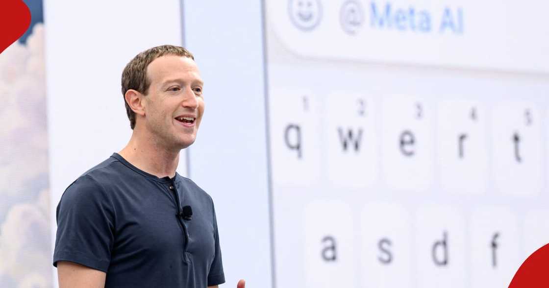 Zuckerberg said the AI feature is integrated with real-time data from Google and Bing.