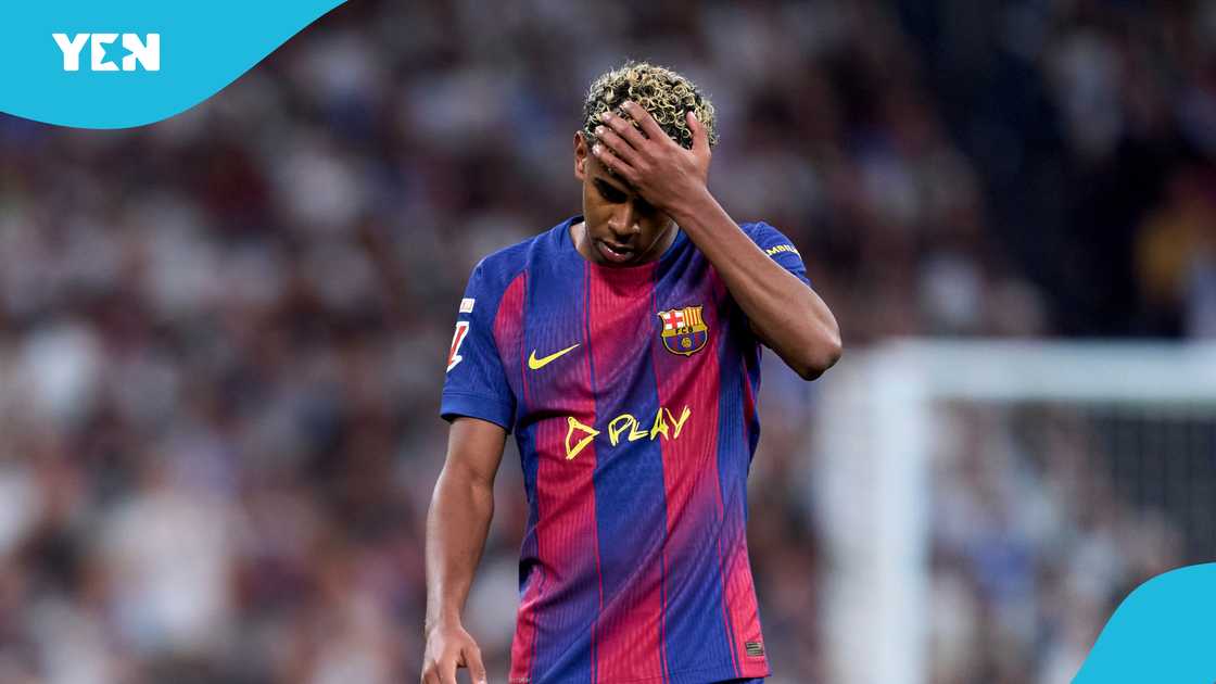Lamine Yamal, Yamal diagnosed with pubalgia, chronic pubalgia, painful condition, incurable condition, FC Barcelona. Lamine Yamal, Yamal diagnosed with pubalgia, chronic pubalgia, painful condition, incurable condition, FC Barcelona.