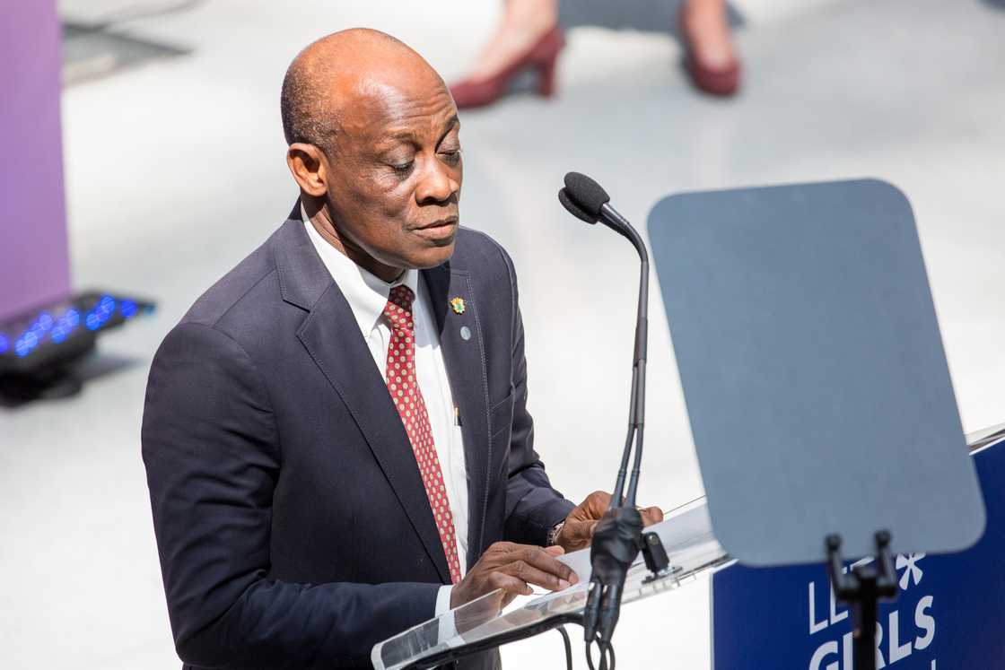 Seth Terkper at the Let Girls Learn event in Washington, DC