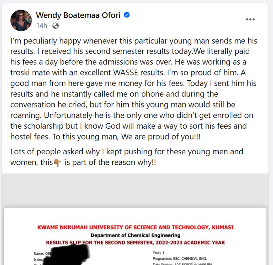 A screenshot of KNUST student's second-semester exams. A screenshot of KNUST student's second-semester exams.