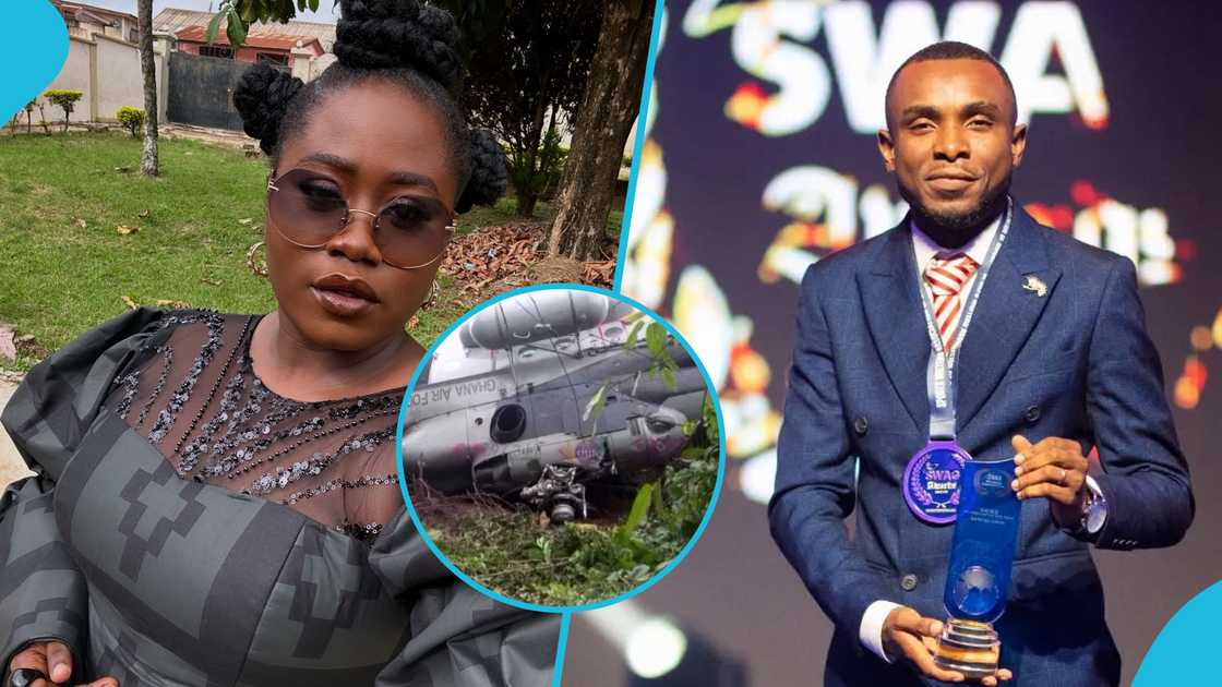 Lydia Forson, GAF Obuasi crash, Gary Al-Smith, Ghana helicopter crash, Adansi Akrofuom, Ashanti Region, Ghana Armed Forces, Ghana Air Force Lydia Forson, GAF Obuasi crash, Gary Al-Smith, Ghana helicopter crash, Adansi Akrofuom, Ashanti Region, Ghana Armed Forces, Ghana Air Force