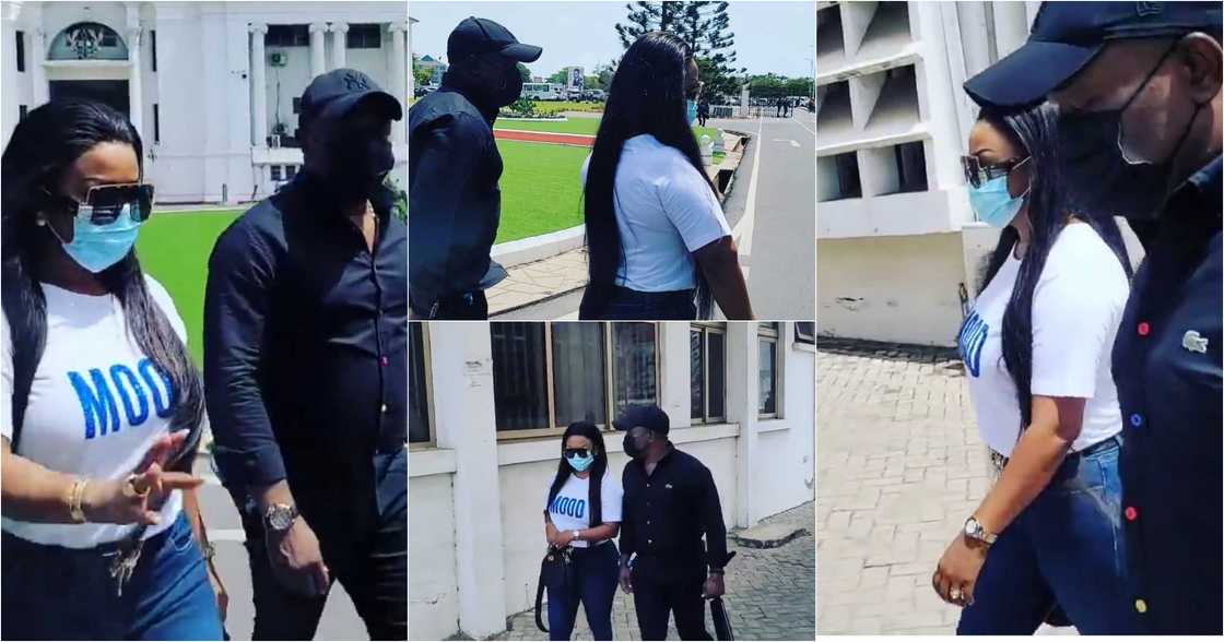 Nana Ama McBrown Appears In Court Over Bulldog's Menzgold Threat On Akufo-Addo United Showbiz