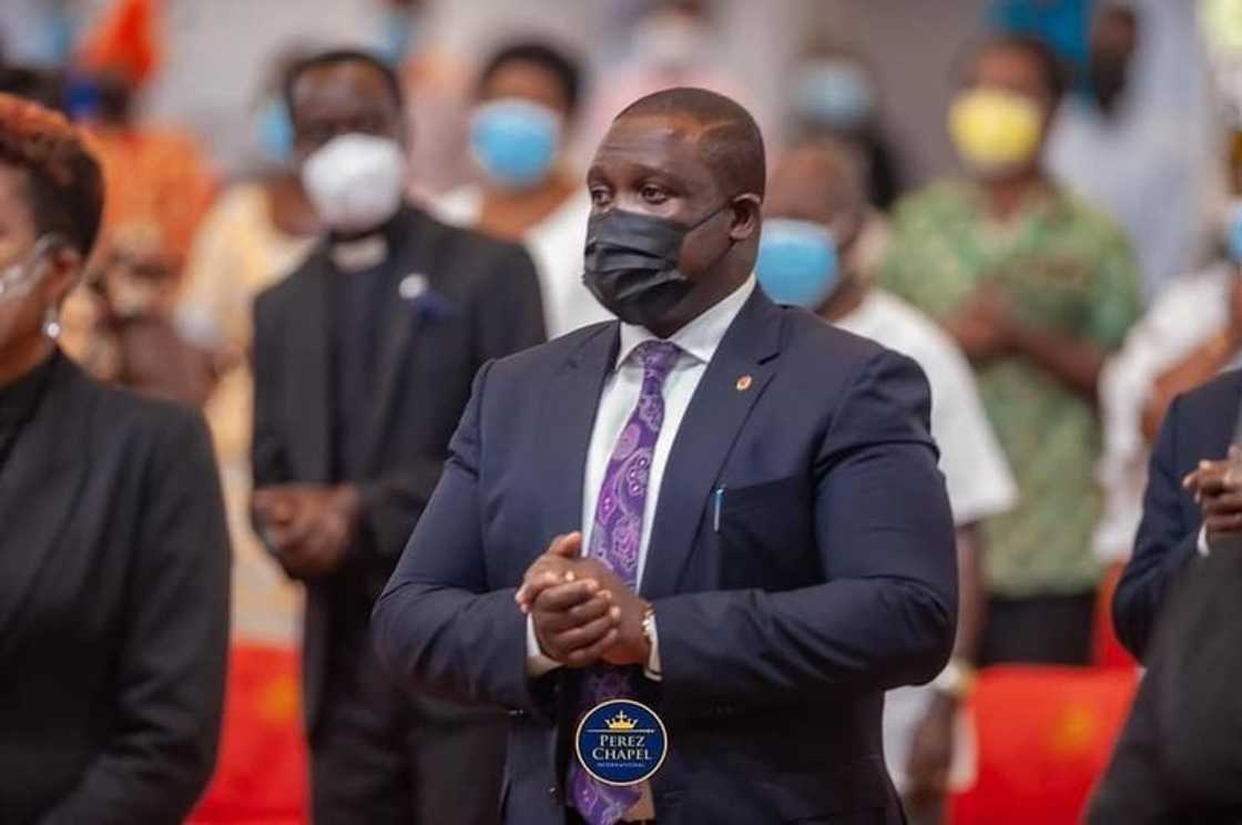 Ningo Prampram MP Sam George ordained an Elder at Perez Chapel; beautiful photos drop Ningo Prampram MP Sam George ordained an Elder at Perez Chapel; beautiful photos drop