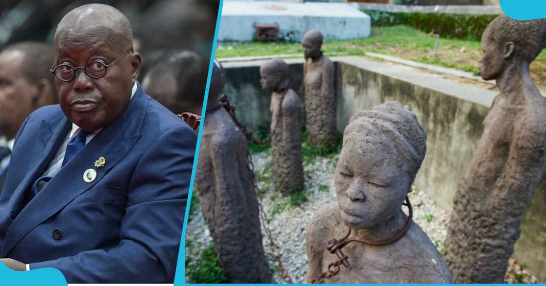 Akufo-Addo Makes Bold Call At 78th UN General Assembly, Demands Reparations To Africa For Slavery Akufo-Addo Makes Bold Call At 78th UN General Assembly, Demands Reparations To Africa For Slavery