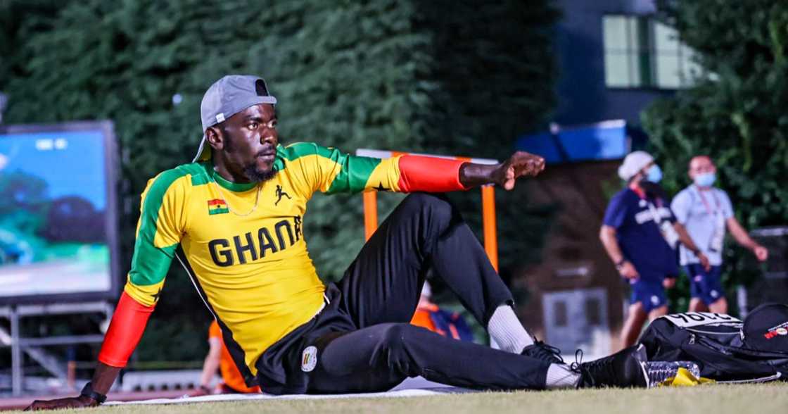 200m runner Joseph Amoah overwhelmed by support from Ghanaians 200m runner Joseph Amoah overwhelmed by support from Ghanaians