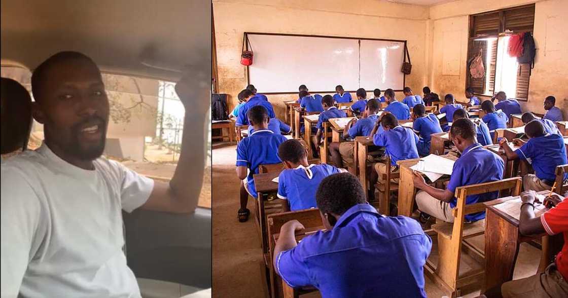 Young teacher asks for support for his ICT students