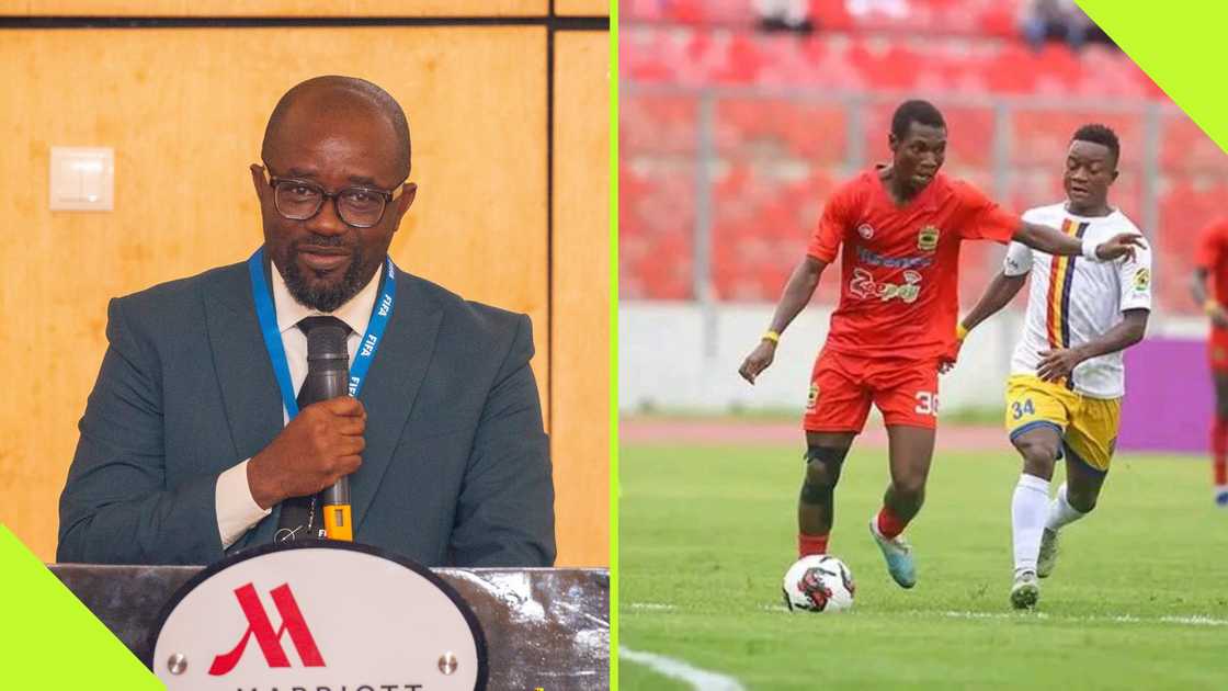 Kurt Okraku speaking. Kurt Okraku speaking.