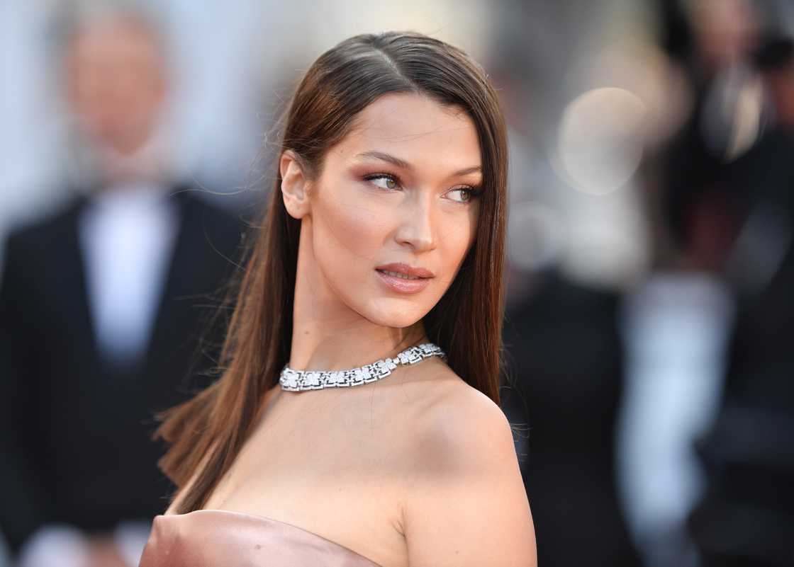 Bella Hadid before and after Bella Hadid before and after