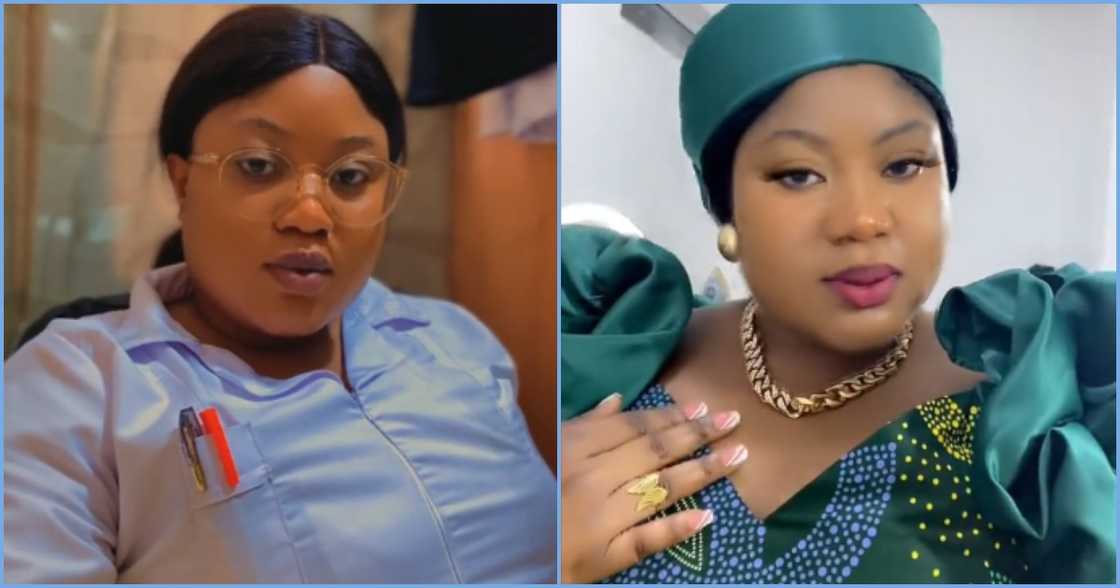 Photo of Ghanaian nurse Photo of Ghanaian nurse