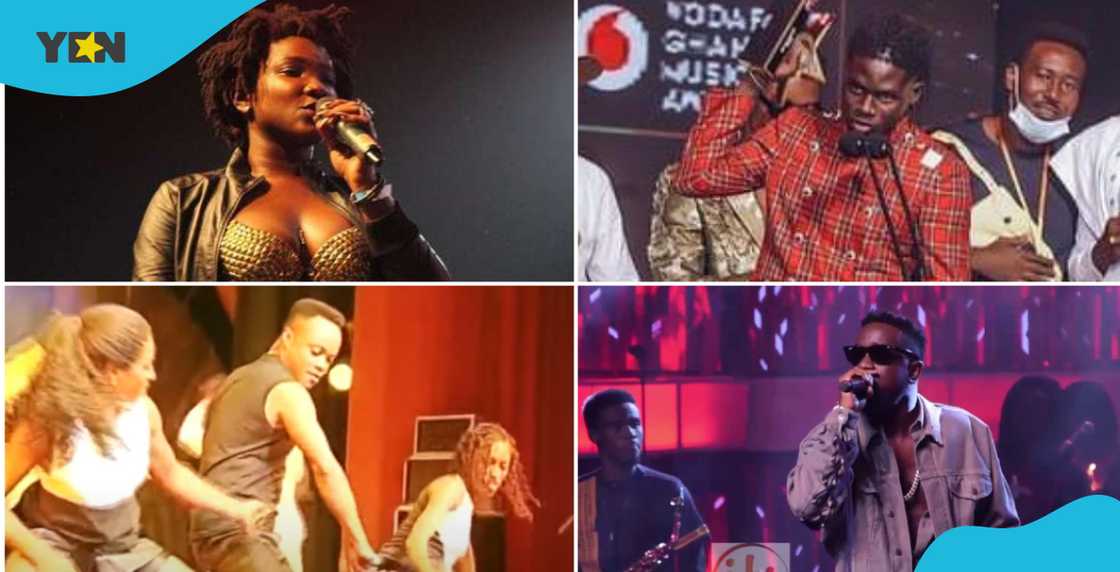 Ebony, Kuami Eugene, Dady Lumba, Sarkodie