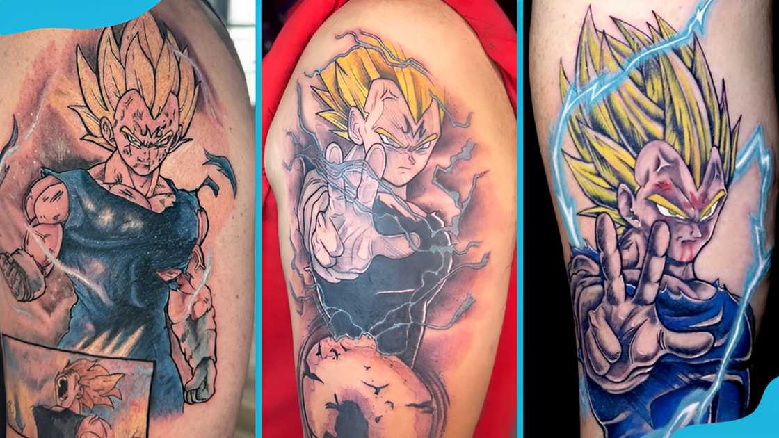 Majin Vegeta tattoo ideas