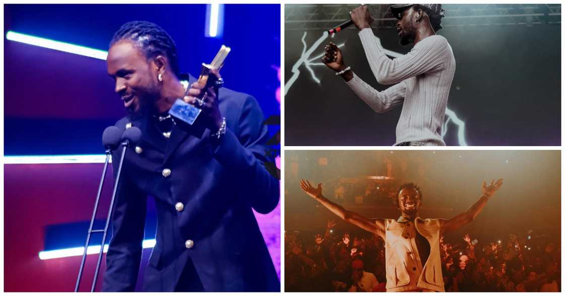 VGMA 2023: Black Sherif enters with flying box VGMA 2023: Black Sherif enters with flying box