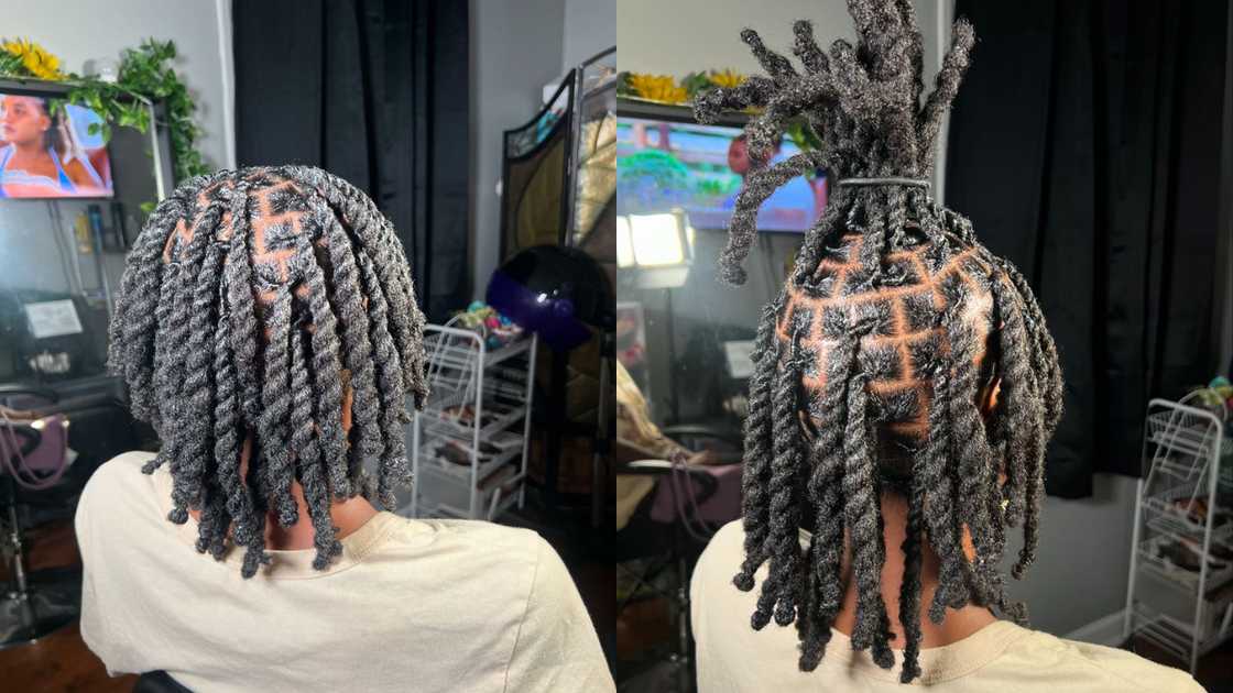 Junk retwists locs Junk retwists locs