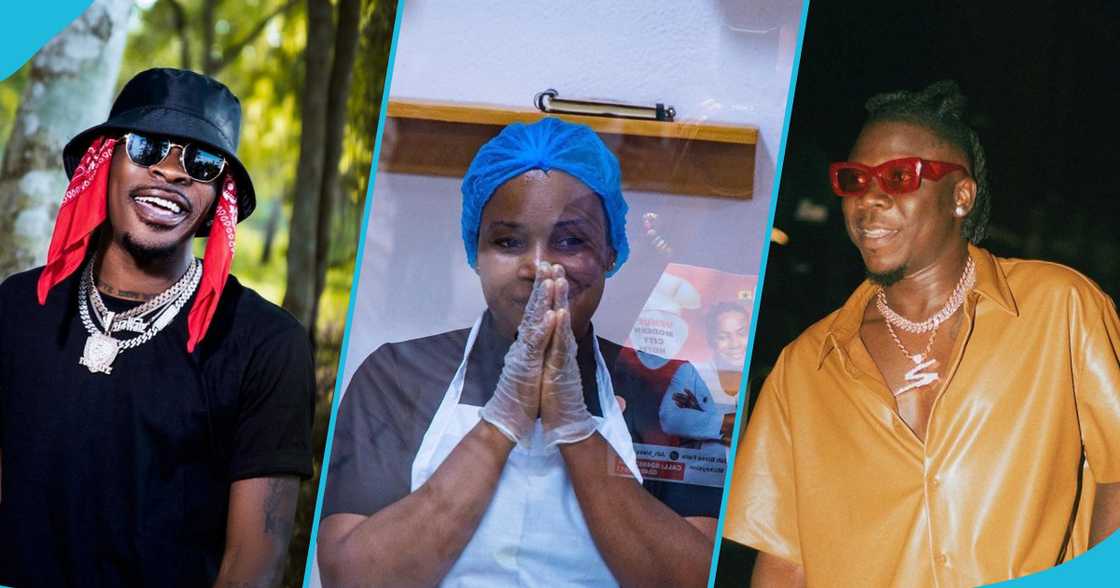 Shatta Wale, Chef Faila and Stonebwoy Shatta Wale, Chef Faila and Stonebwoy