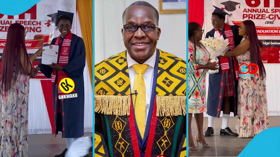 Vielung Kwadwo Bagbin, Alban Bagbin, Alban Bagbin's son, Alban Bagbin's wife, Alice Adjua Bagbin, North Hills International School Vielung Kwadwo Bagbin, Alban Bagbin, Alban Bagbin's son, Alban Bagbin's wife, Alice Adjua Bagbin, North Hills International School