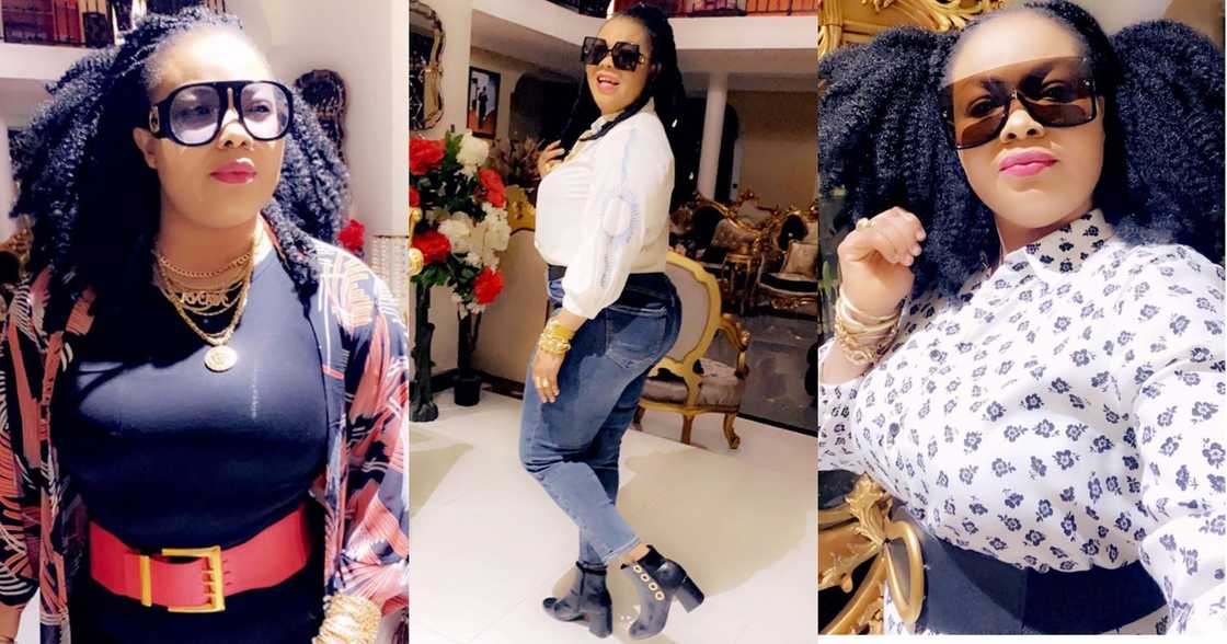 Nana Agradaa weeps 'maa maa' like a baby while in police custody; video pops up Nana Agradaa weeps 'maa maa' like a baby while in police custody; video pops up