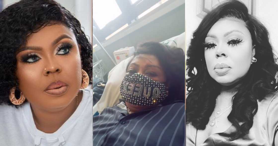 Afia Schwar Rushed to Hospital Following Illness; Battles for life in new Video Afia Schwar Rushed to Hospital Following Illness; Battles for life in new Video
