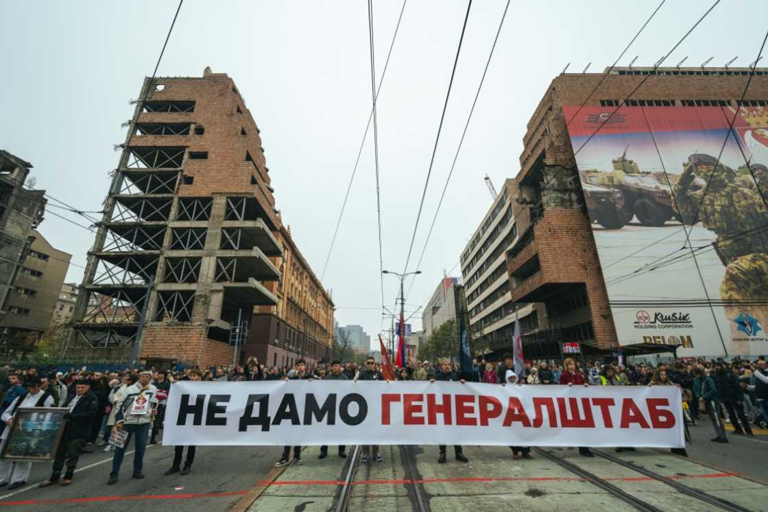 The project sparked protests in Belgrade