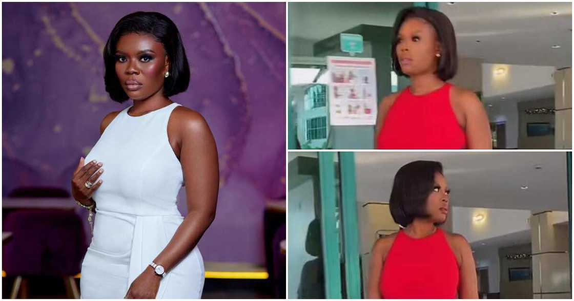 Celebrity Styles: Ghana's Oprah Winfrey Deloris Frimpong Manso Shows Skin In Thigh-High Red Ruffle Dress Celebrity Styles: Ghana's Oprah Winfrey Deloris Frimpong Manso Shows Skin In Thigh-High Red Ruffle Dress