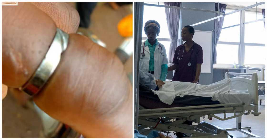 Evelyn Detordzi a 25-year-old lady in Western North nearly loses her finger Evelyn Detordzi a 25-year-old lady in Western North nearly loses her finger