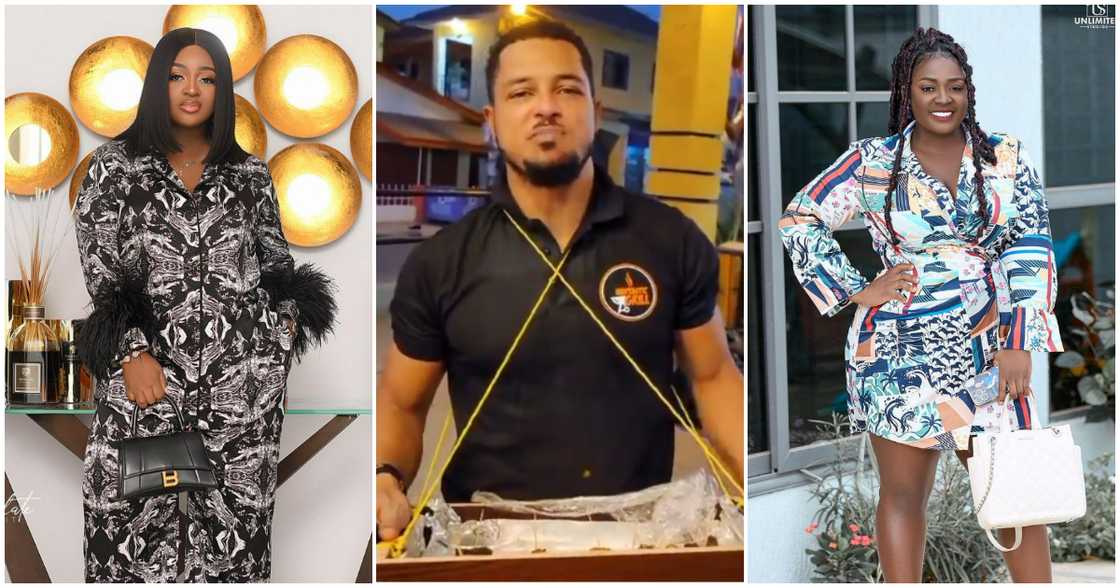 Jackie Appiah, Van Vicker and Tracey Boakye Jackie Appiah, Van Vicker and Tracey Boakye