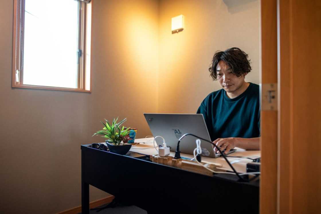 Kazuki Kimura and his wife are among those who have embraced teleworking