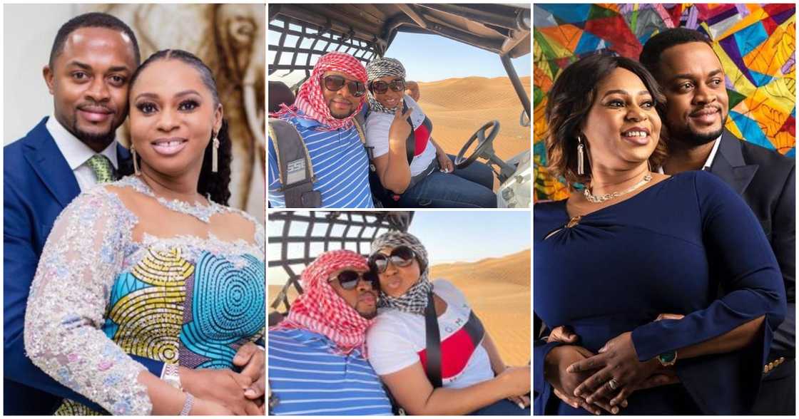 Adwoa Safo and husband's Dubai vacation photos Adwoa Safo and husband's Dubai vacation photos