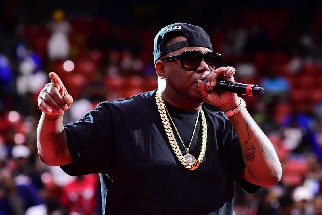 Rapper Twista performs at halftime during BIG3 Week Two Rapper Twista performs at halftime during BIG3 Week Two