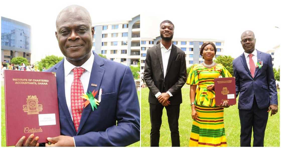 Ghanaian Man Graduates As Chartered Accountant At 57