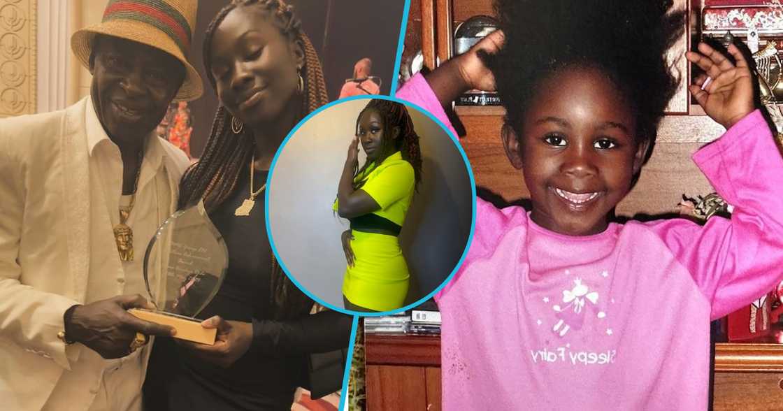 Amakye Dede and daughter Jenessa Amakye Dede and daughter Jenessa