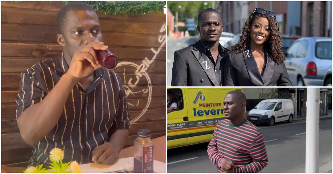 Ghanaian blogger Zionfelix and Queenie Adu Amankwah Kessie Ghanaian blogger Zionfelix and Queenie Adu Amankwah Kessie