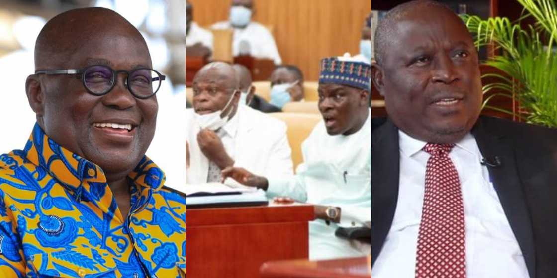 NDC MPs were blackmailed to pass Akufo-Addo’s ministers with double salary case - Amidu NDC MPs were blackmailed to pass Akufo-Addo’s ministers with double salary case - Amidu