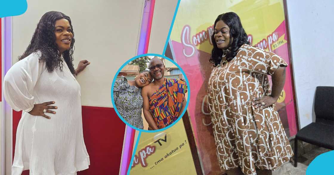Oheneni Adazoa, Pregnancy, Husband, Children, Sompa Nkomo, Ghana
