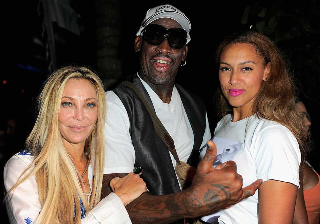 How tall is Dennis Rodman's daughter?