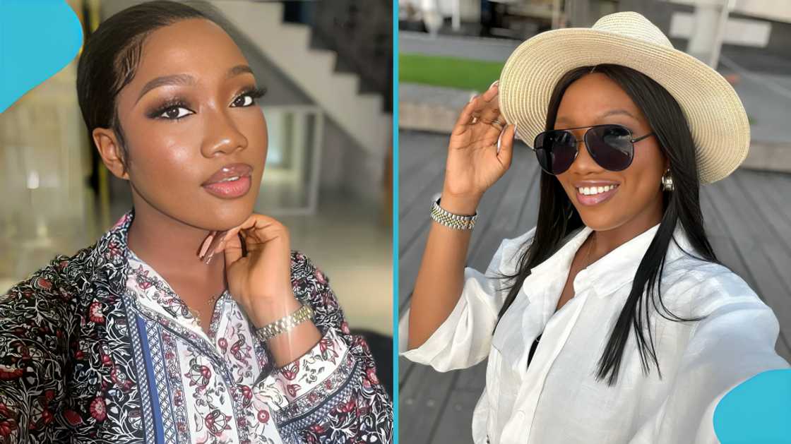 Chinenye Nnnebe, Nollywood actress, Twi language, Ghanaian culture, product advertisement, social media reactions, viral TikTok video Chinenye Nnnebe, Nollywood actress, Twi language, Ghanaian culture, product advertisement, social media reactions, viral TikTok video