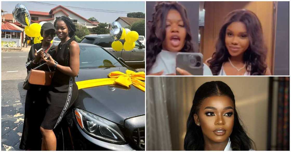 Miss Ghana 2020 Monique Mawulawe Receives GH¢ 20 000 Louis Vuitton Bag And Brand New Benz On Her Birthday Miss Ghana 2020 Monique Mawulawe Receives GH¢ 20 000 Louis Vuitton Bag And Brand New Benz On Her Birthday