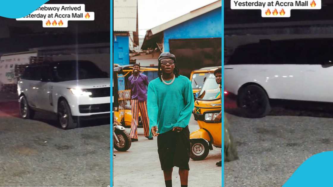 Stonebwoy, Ghanaian musician, Range Rover, SUV, luxury vehicles, Stonebwoy songs