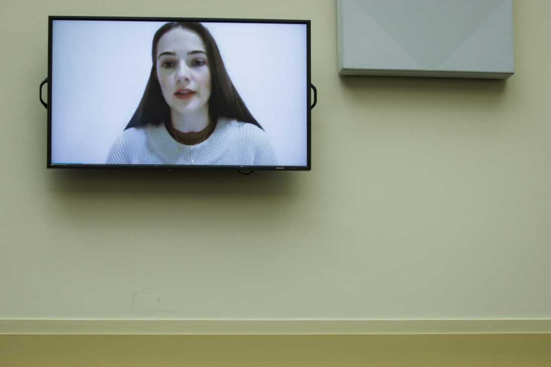 Oleksandra Matviichuk testified remotely before the US House Foreign Affairs Subcommittee in September Oleksandra Matviichuk testified remotely before the US House Foreign Affairs Subcommittee in September